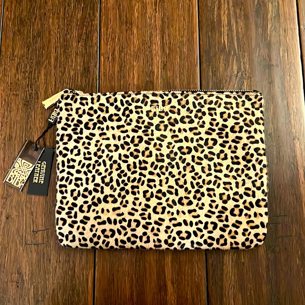 BIBA genuine leather pouch.